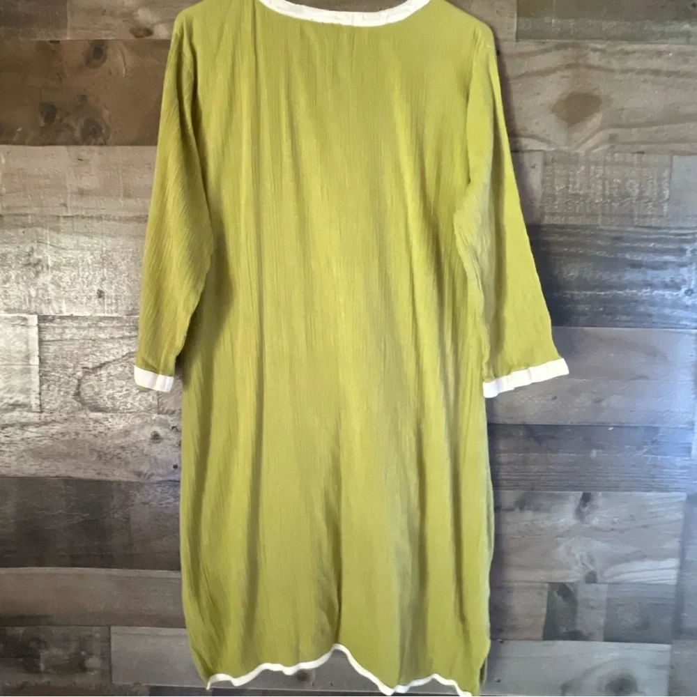 Athleta Lime Green Textured Top - Picture 4 of 6